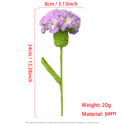 Handcrafted Yarn Flower – Perfect Gift for Mum, Nan or Loved Ones | Jessemade