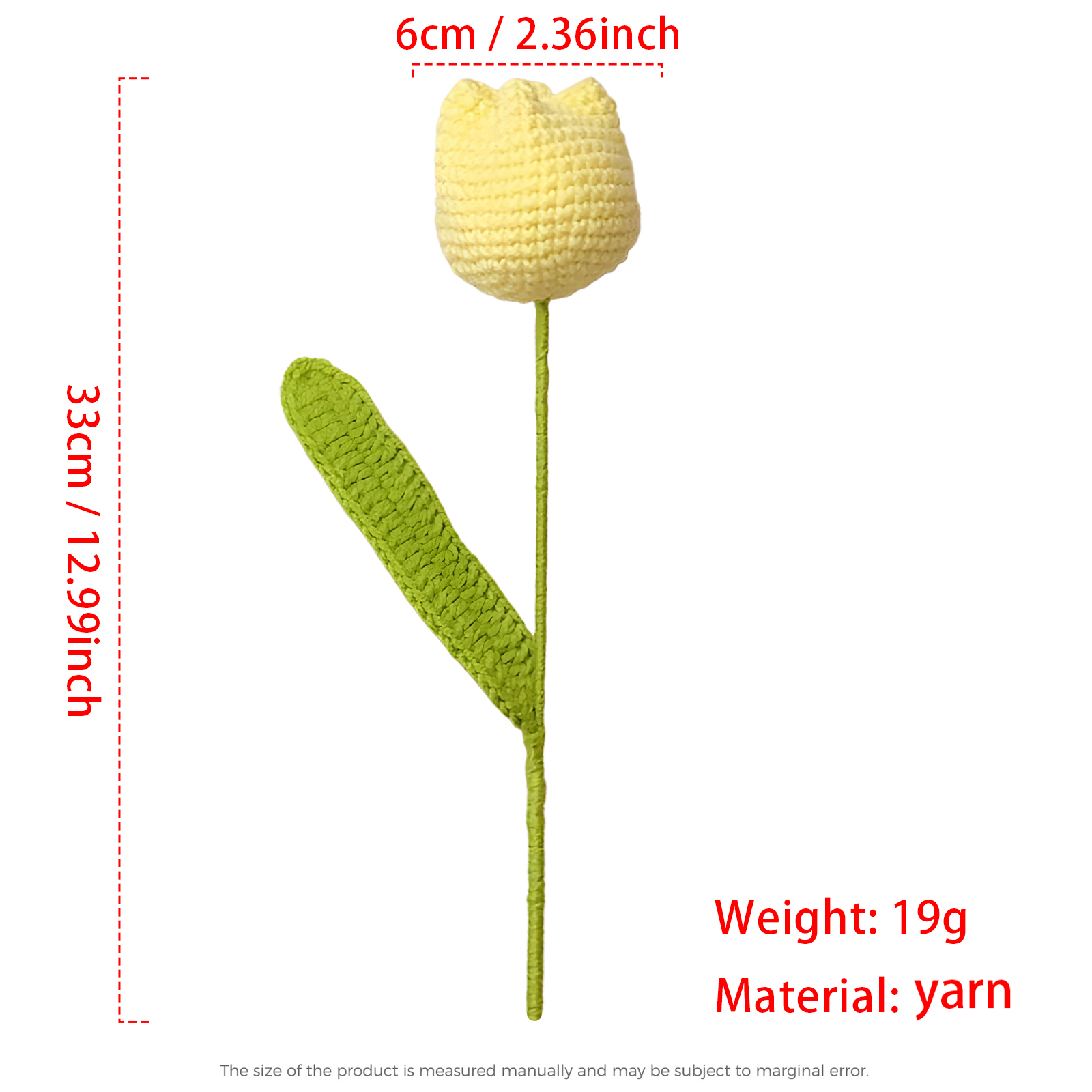 Handcrafted Yarn Flower – Perfect Gift for Mum, Nan or Loved Ones | Jessemade