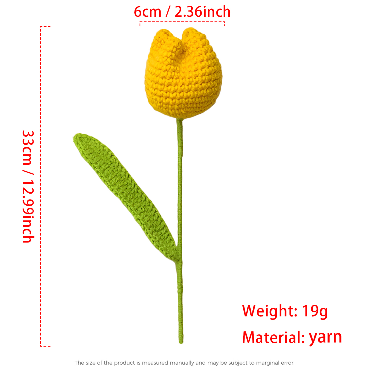 Handcrafted Yarn Flower – Perfect Gift for Mum, Nan or Loved Ones | Jessemade