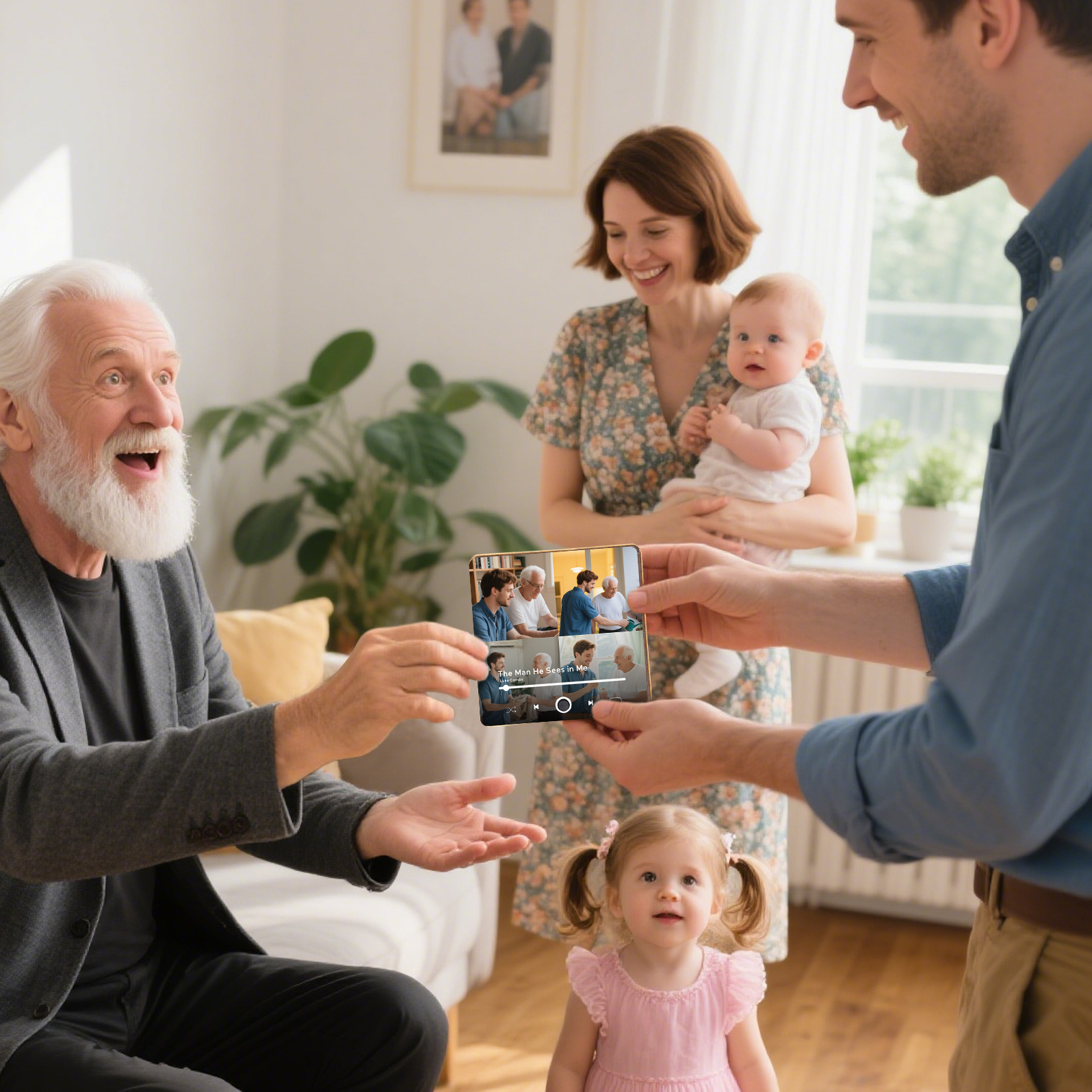 4 Photos Personalised Music Fridge Magnet – Custom Photo & Song & Text - Meaningful Gift for Loved Ones | Jessemade