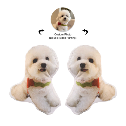 Personalised Pet Pillow – Custom Photo Plush Pillow Gift for Pet Lovers | Jessemade