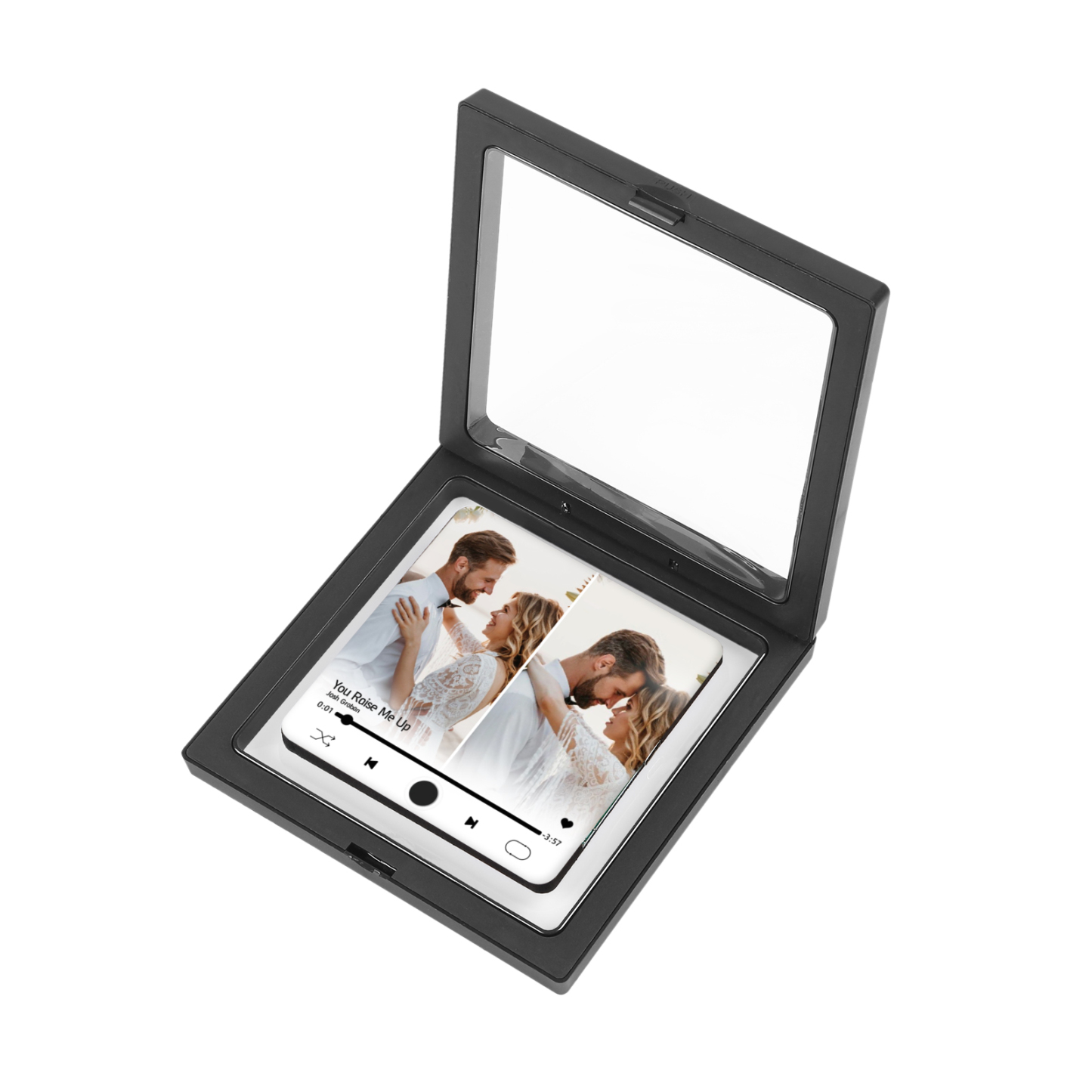 Personalised 2-Photo Music Fridge Magnet – A Thoughtful Custom Keepsake | Jessemade