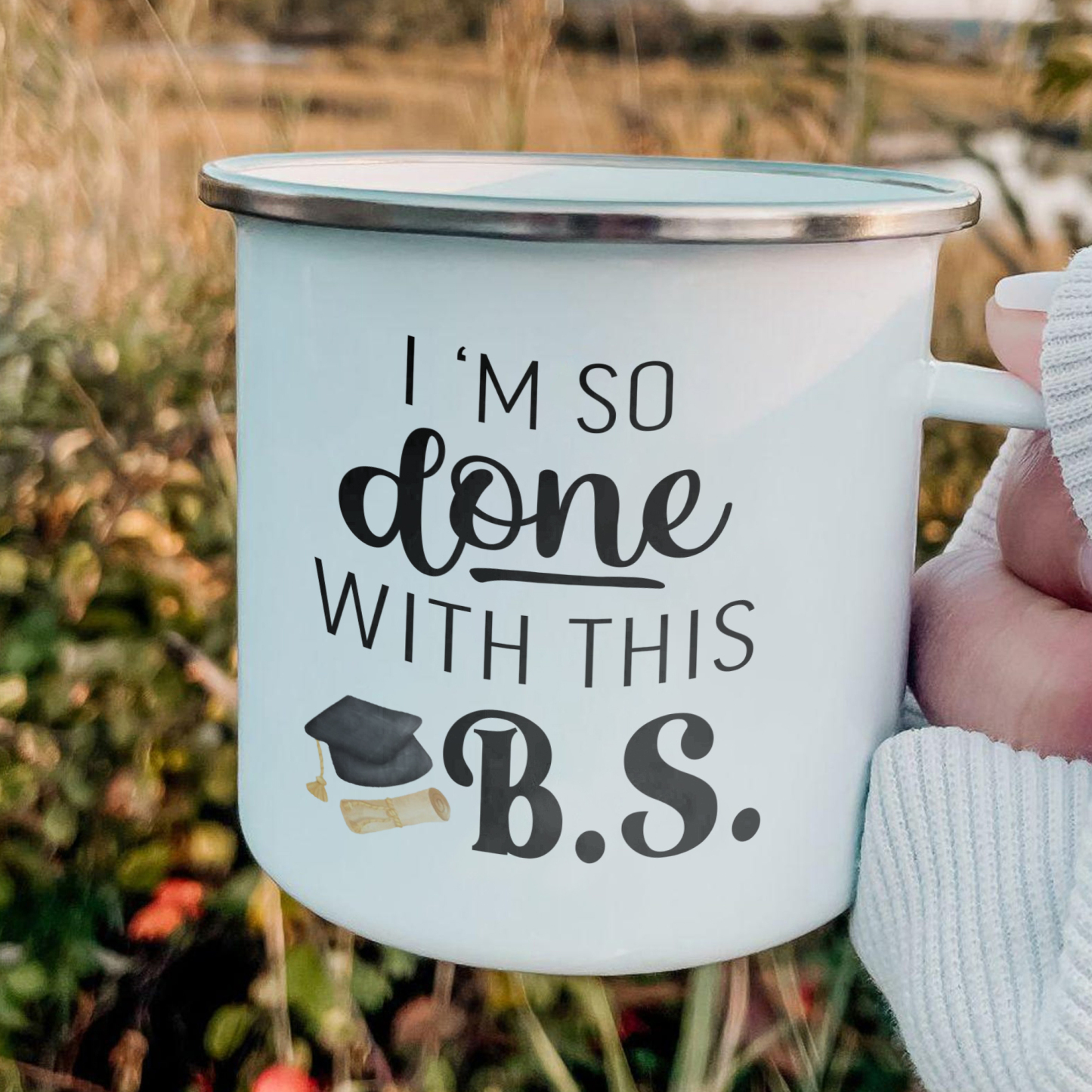 Personalised Graduation Mug with Name, School & Year | Jessemade