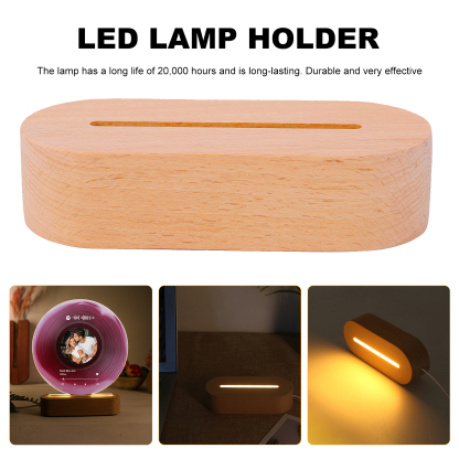 Personalised LED Photo Night Light with Custom Spotify Code, Photo & 2 Texts – 6 Styles Available – Valentine’s Day Gift for Him/Her | Jessemade