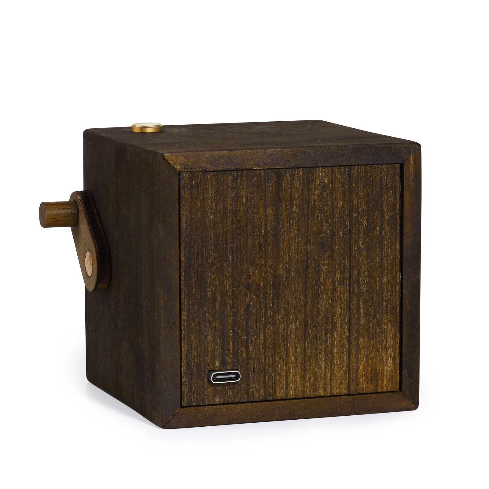 Personalised Wooden Tri-Colour LED Light – Custom 8 Photos, Black Walnut For Him/Her | Jessemade