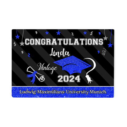 2024 Graduation Gifts Personalised Acrylic Ornaments with Customized Year, Name and Text Graduation Gifts for Her/Him