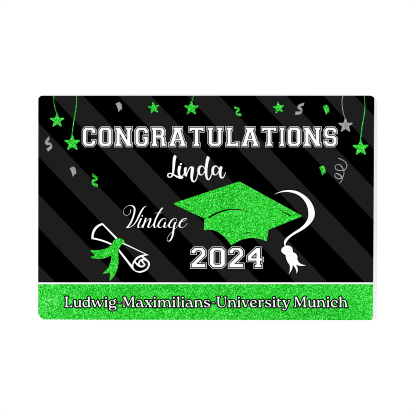 2024 Graduation Gifts Personalised Acrylic Ornaments with Customized Year, Name and Text Graduation Gifts for Her/Him