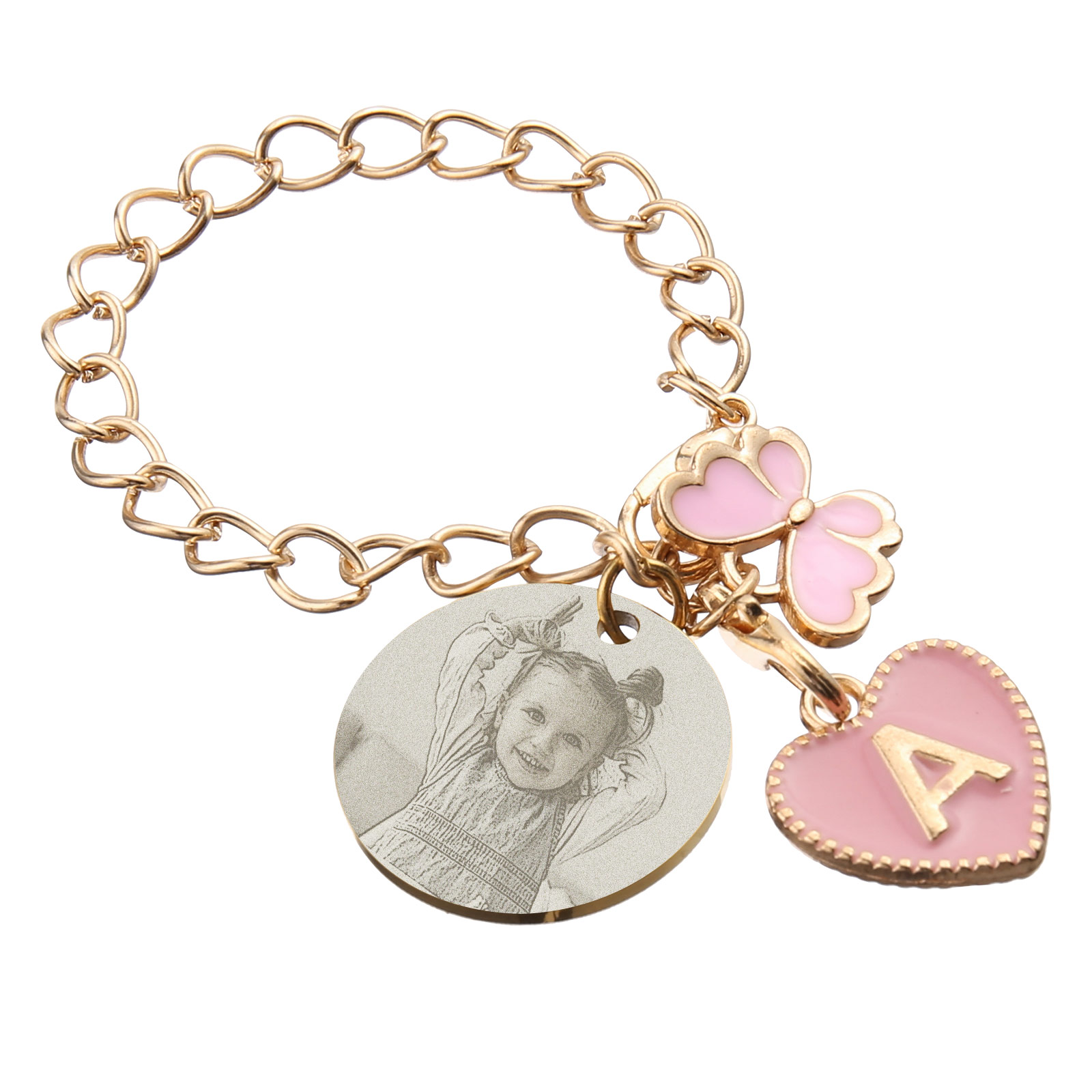 Personalized Customized Photo Stainless Steel Pendant With Exquisite As A Back-To-School Gift For Daughter