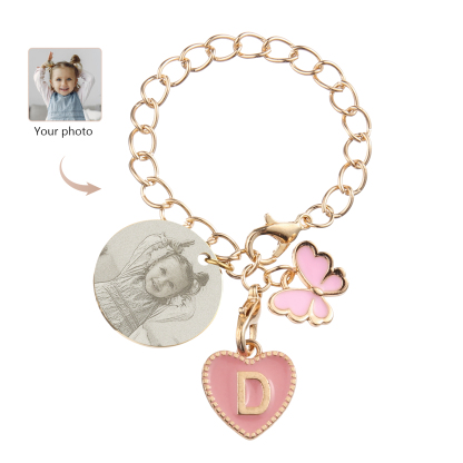Personalized Customized Photo Stainless Steel Pendant With Exquisite As A Back-To-School Gift For Daughter