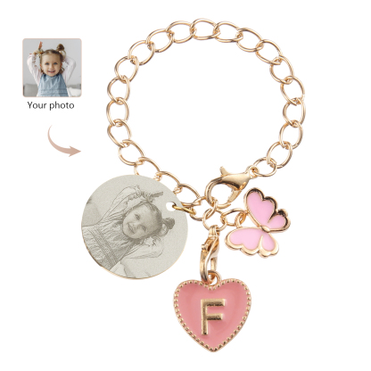 Personalized Customized Photo Stainless Steel Pendant With Exquisite As A Back-To-School Gift For Daughter