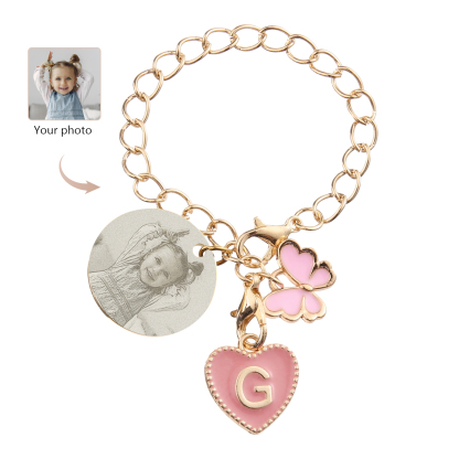 Personalized Customized Photo Stainless Steel Pendant With Exquisite As A Back-To-School Gift For Daughter