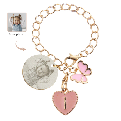 Personalized Customized Photo Stainless Steel Pendant With Exquisite As A Back-To-School Gift For Daughter