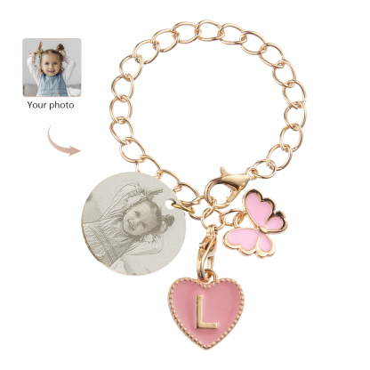 Personalized Customized Photo Stainless Steel Pendant With Exquisite As A Back-To-School Gift For Daughter