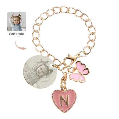 Personalized Customized Photo Stainless Steel Pendant With Exquisite As A Back-To-School Gift For Daughter