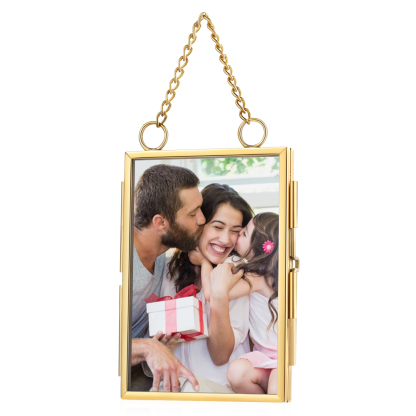 Personalised Mini Photo Ornament Openable Photo Frame Romantic Valentine's gift for Lover | Jessemade