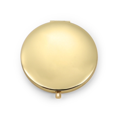 Personalized Name And Birth Flower Makeup Mirror Exquisite Small Gift For Her