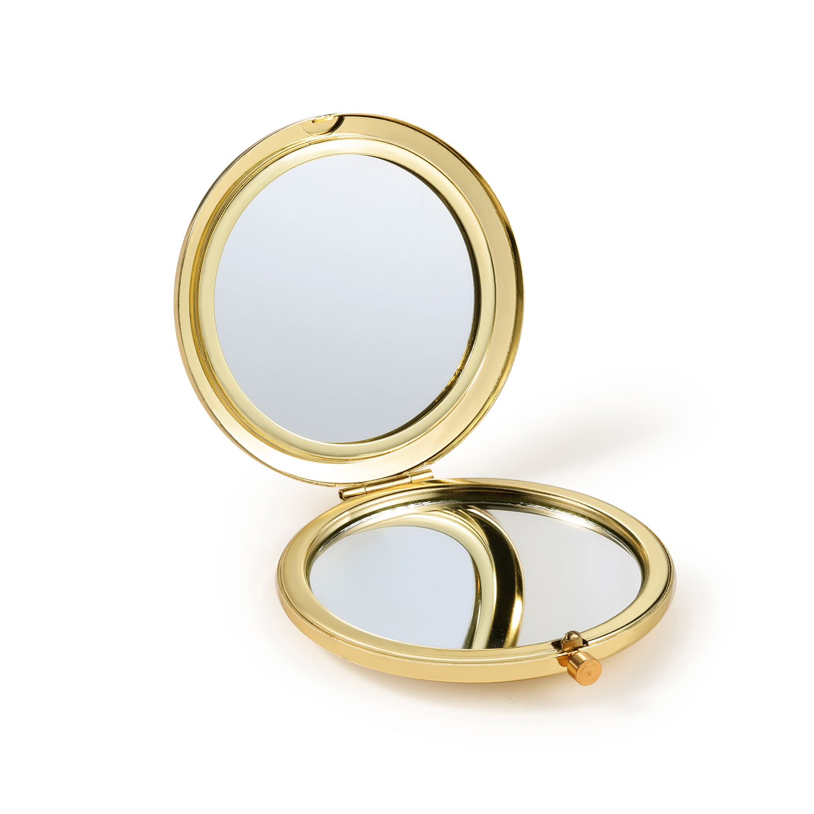 Personalized Name And Birth Flower Makeup Mirror Exquisite Small Gift For Her