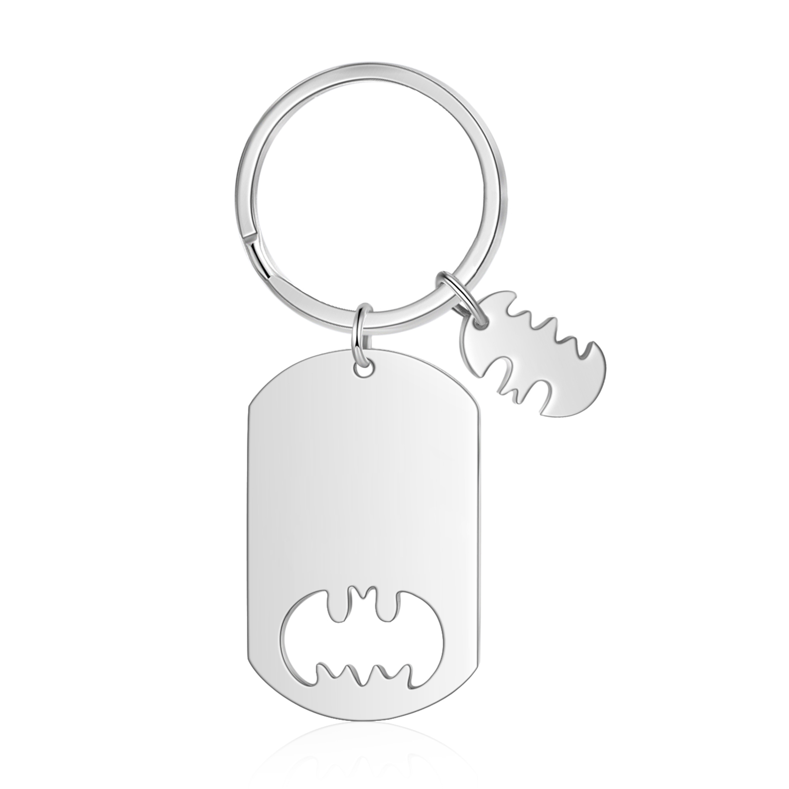 1 Name - Personalized Keychain Custom 1 Name Stainless Steel Keychain for Grandad