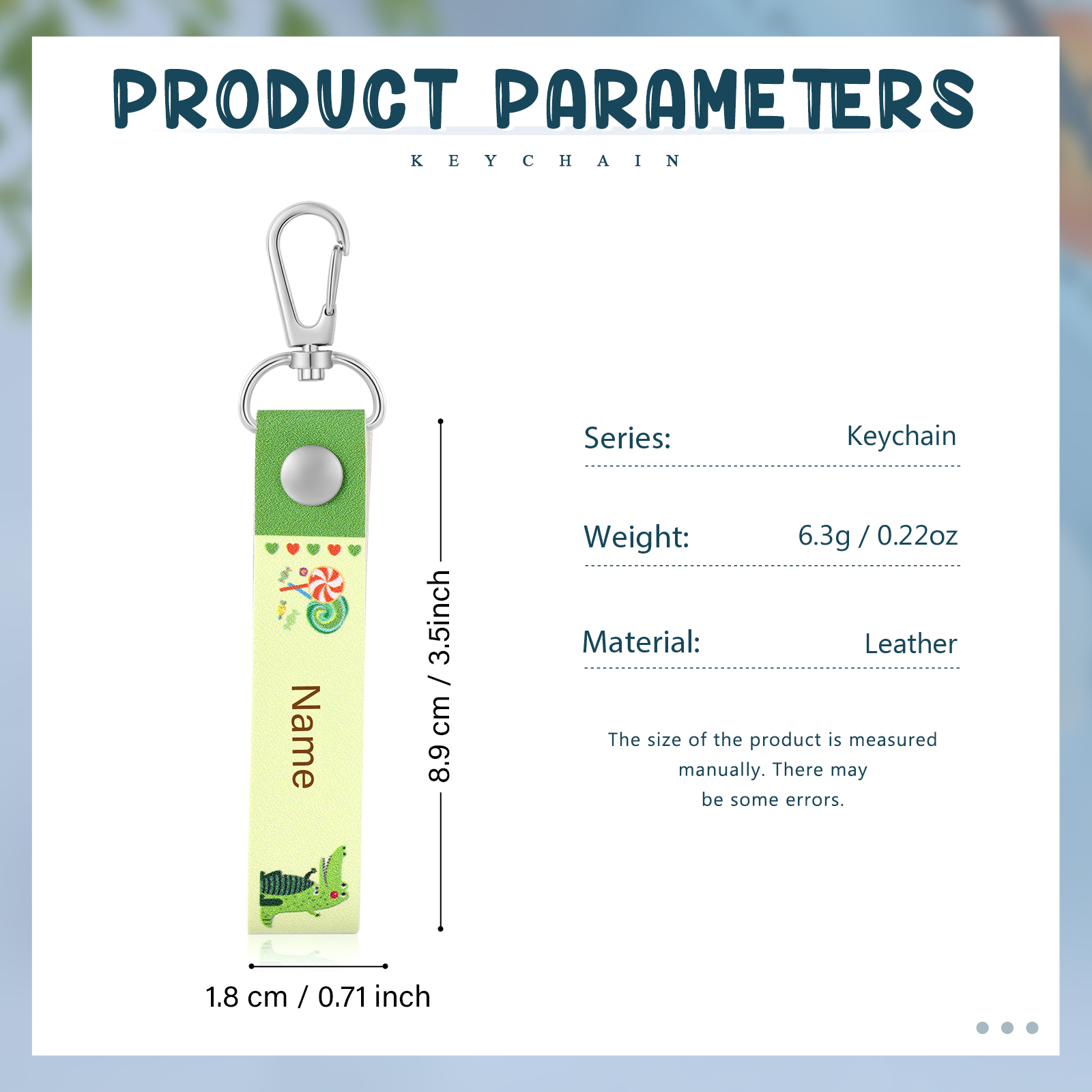 Personalized Cute Letter Bag Keychain, Children'S Back To School Gift, For Daughter/Son