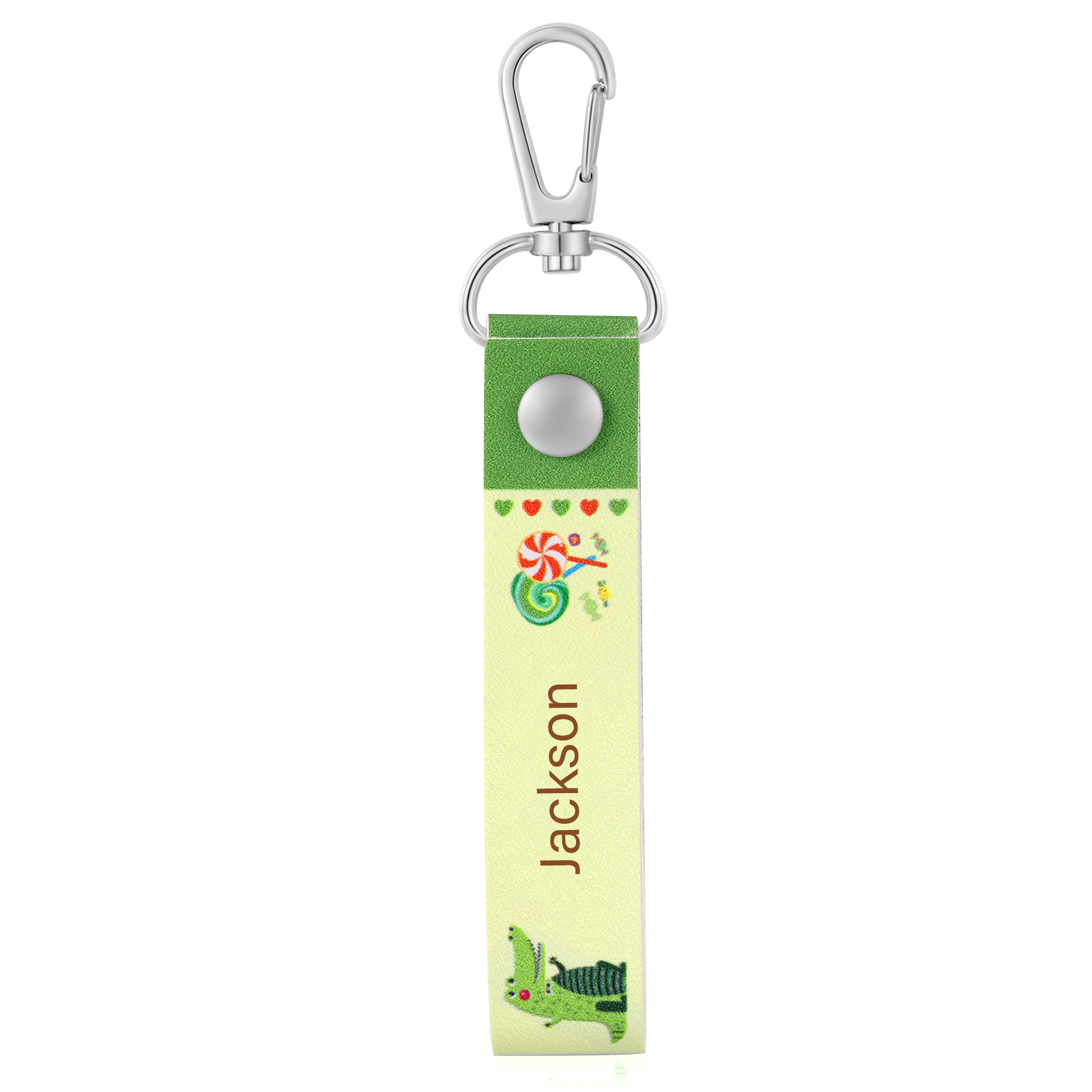 Personalized Cute Letter Bag Keychain, Children'S Back To School Gift, For Daughter/Son