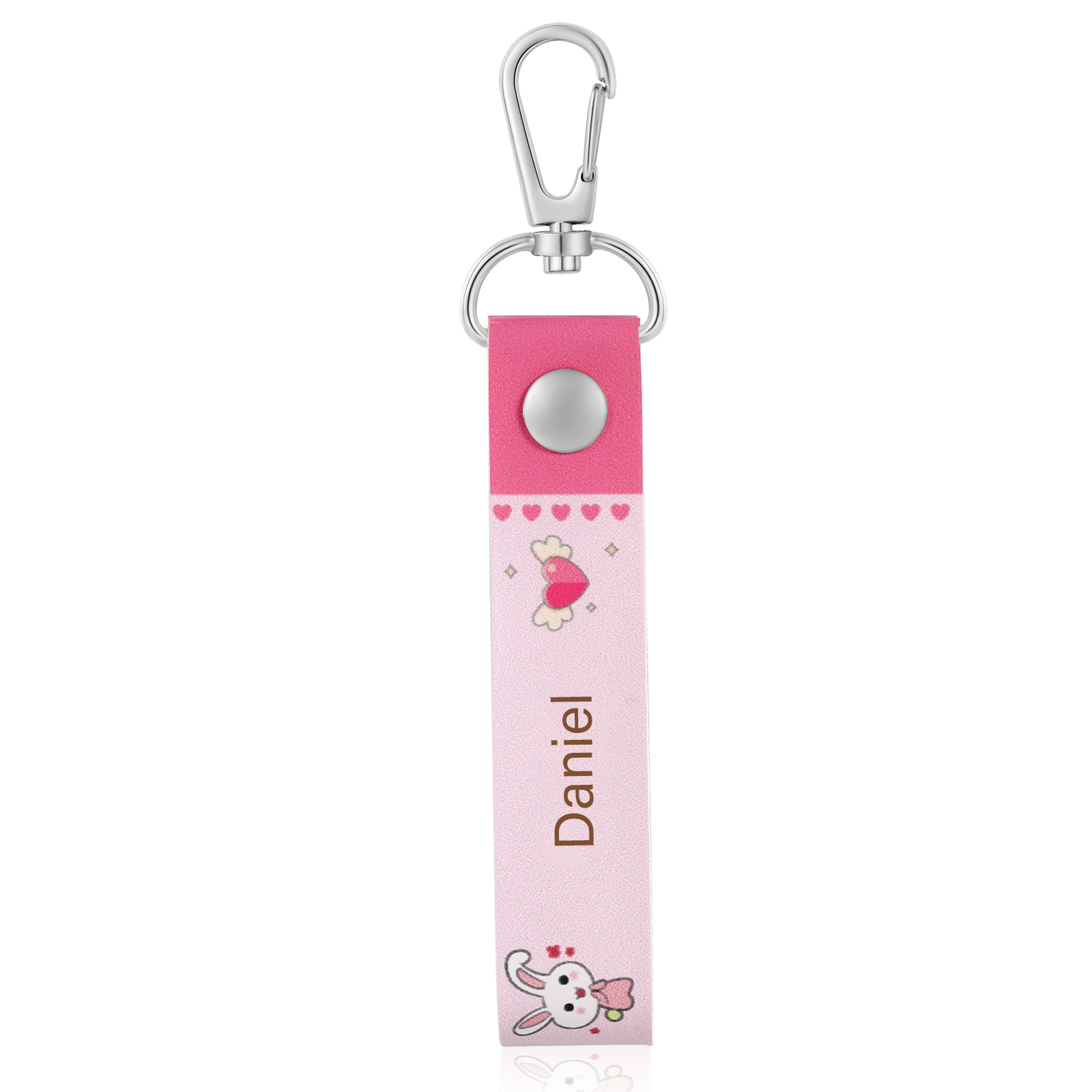 Personalized Cute Letter Bag Keychain, Children'S Back To School Gift, For Daughter/Son