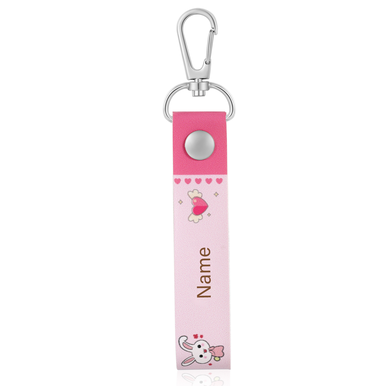 Personalized Cute Letter Bag Keychain, Children'S Back To School Gift, For Daughter/Son