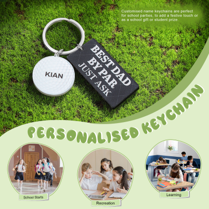 1 Name - Personalised Acrylic Keyring Five Colors to Choose From Back to School Gift for Kids