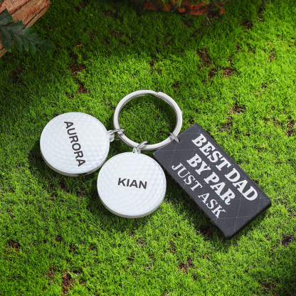 2 Names - Personalised Acrylic Keyring Five Colors to Choose From Back to School Gift for Kids
