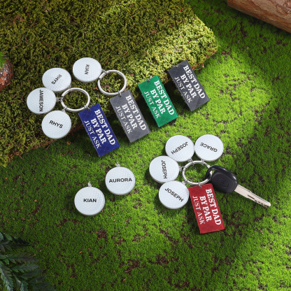 2 Names - Personalised Acrylic Keyring Five Colors to Choose From Back to School Gift for Kids
