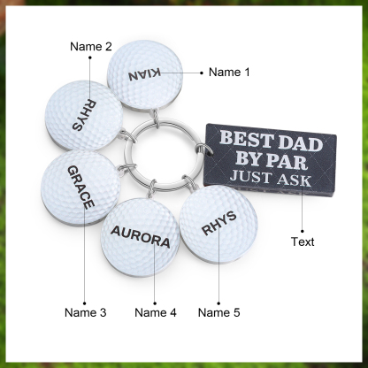 5 Names - Personalised Acrylic Keyring Five Colors to Choose From Back to School Gift for Kids