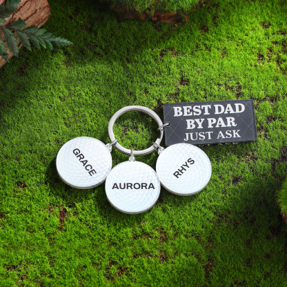 3 Names - Personalised Acrylic Keyring Five Colors to Choose From Back to School Gift for Kids