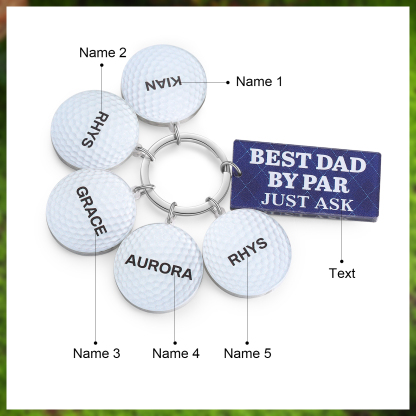 5 Names - Personalised Acrylic Keyring Five Colors to Choose From Back to School Gift for Kids