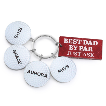 4 Names - Personalised Acrylic Keyring Five Colors to Choose From Back to School Gift for Kids