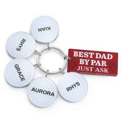 5 Names - Personalised Acrylic Keyring Five Colors to Choose From Back to School Gift for Kids
