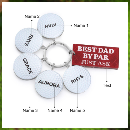 5 Names - Personalised Acrylic Keyring Five Colors to Choose From Back to School Gift for Kids