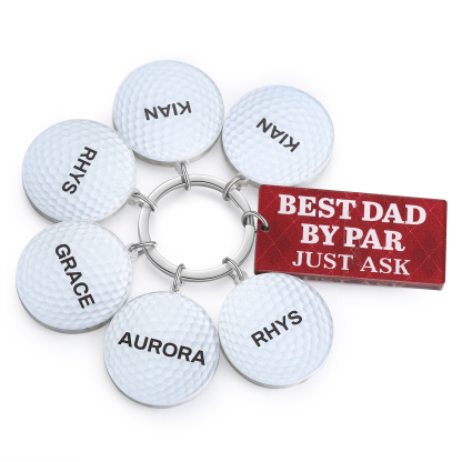 6 Names - Personalised Acrylic Keyring Five Colors to Choose From Back to School Gift for Kids