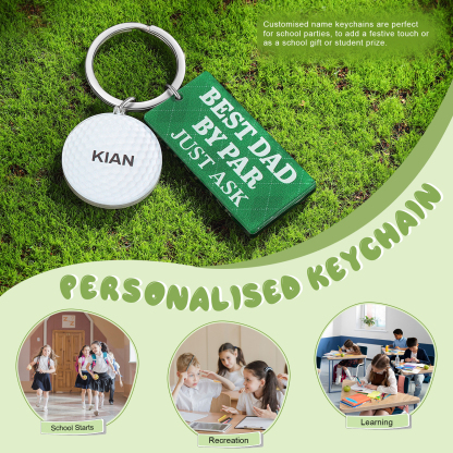1 Name - Personalised Acrylic Keyring Five Colors to Choose From Back to School Gift for Kids