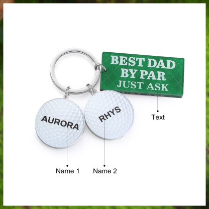 2 Names - Personalised Acrylic Keyring Five Colors to Choose From Back to School Gift for Kids