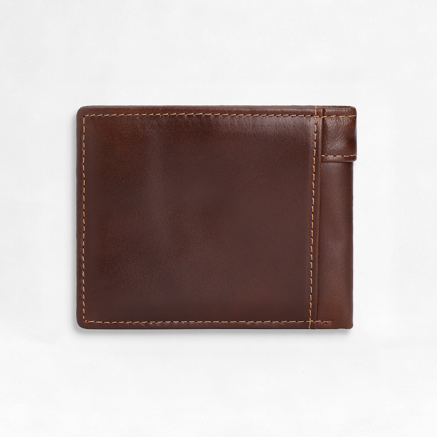 Personalised First  Layer Leather Men's Wallet - Custom Name and Letter Gift for Him | Jessemade