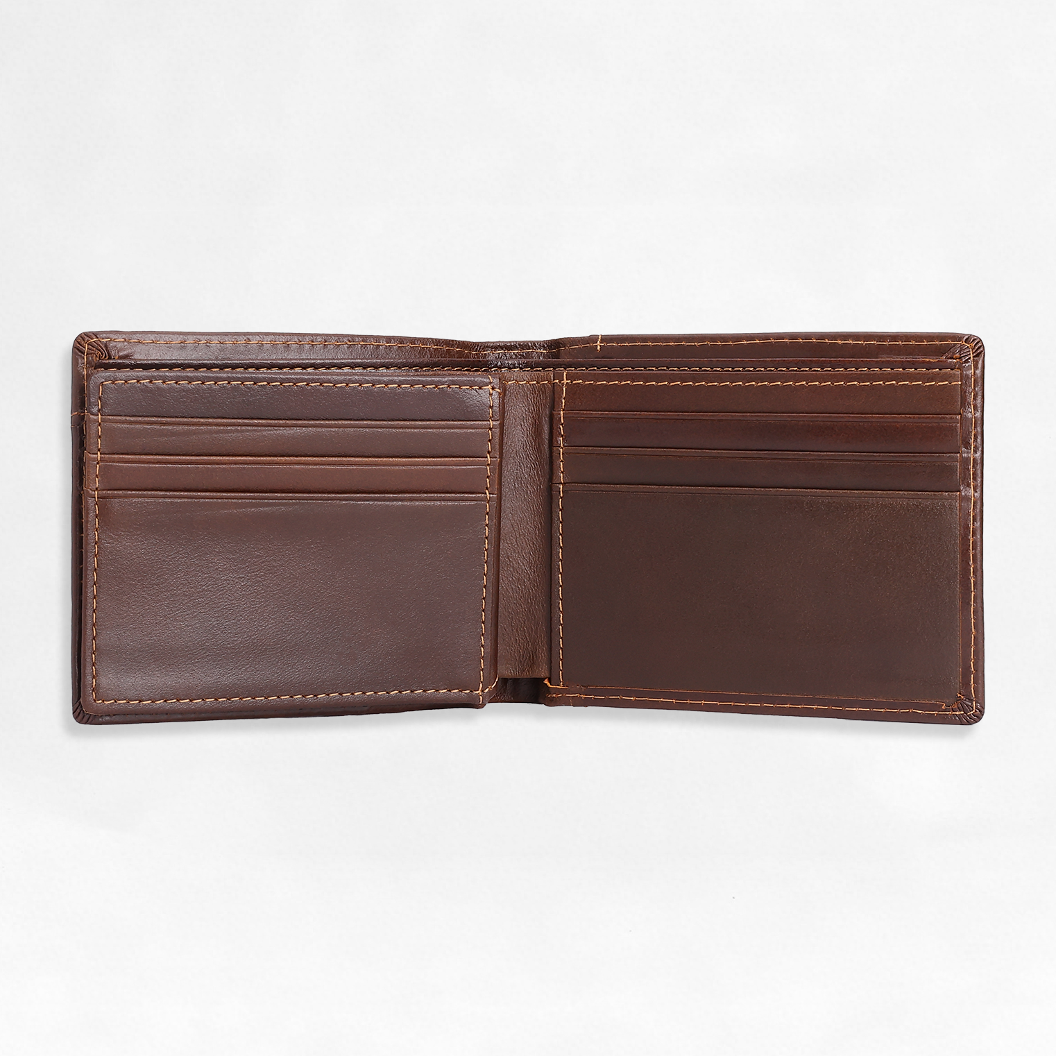 Personalised First  Layer Leather Men's Wallet - Custom Name and Letter Gift for Him | Jessemade