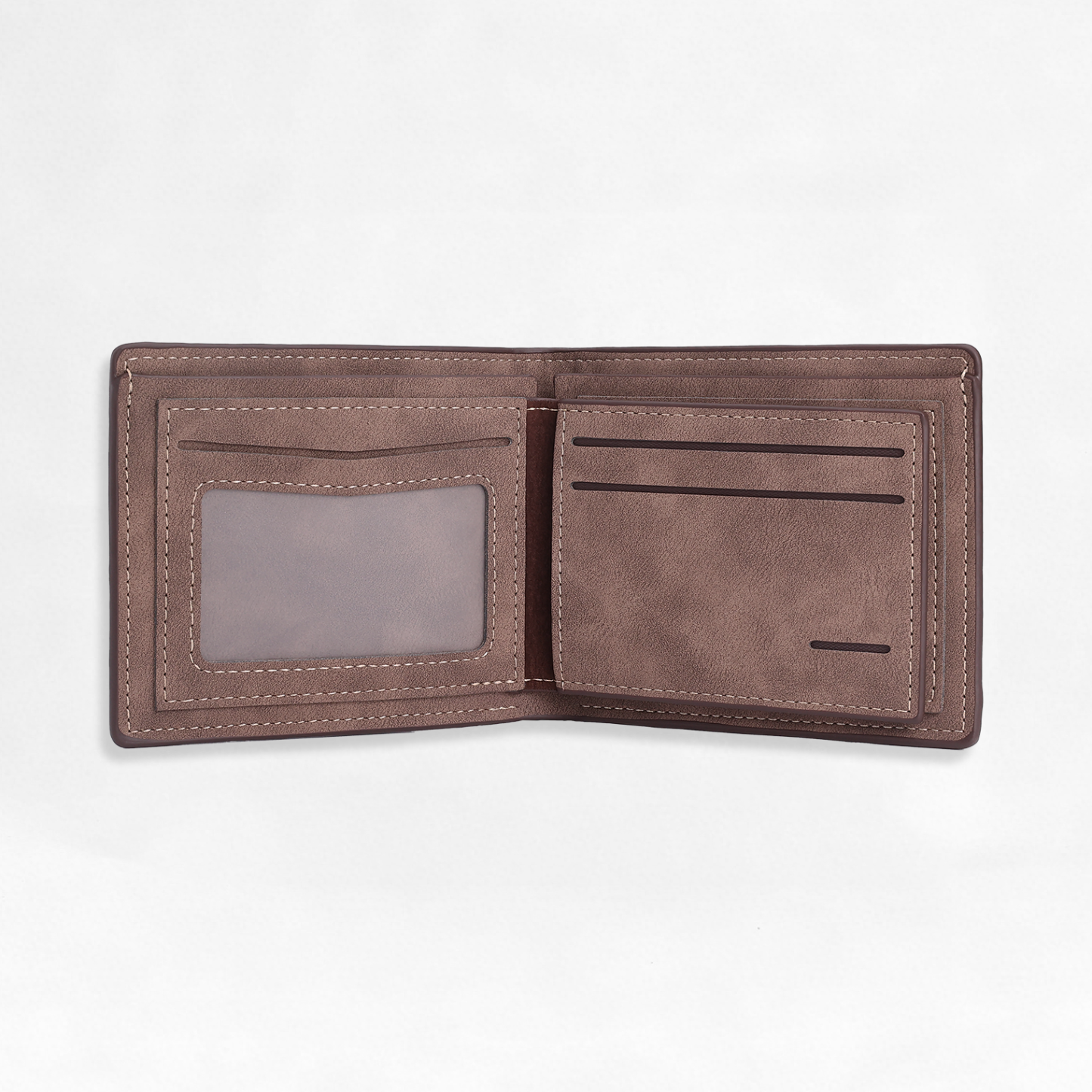 Personalised PU Leather Men’s Wallet with Custom Photo & Name & Letter Christmas Couple Gift for Him | Jessemade