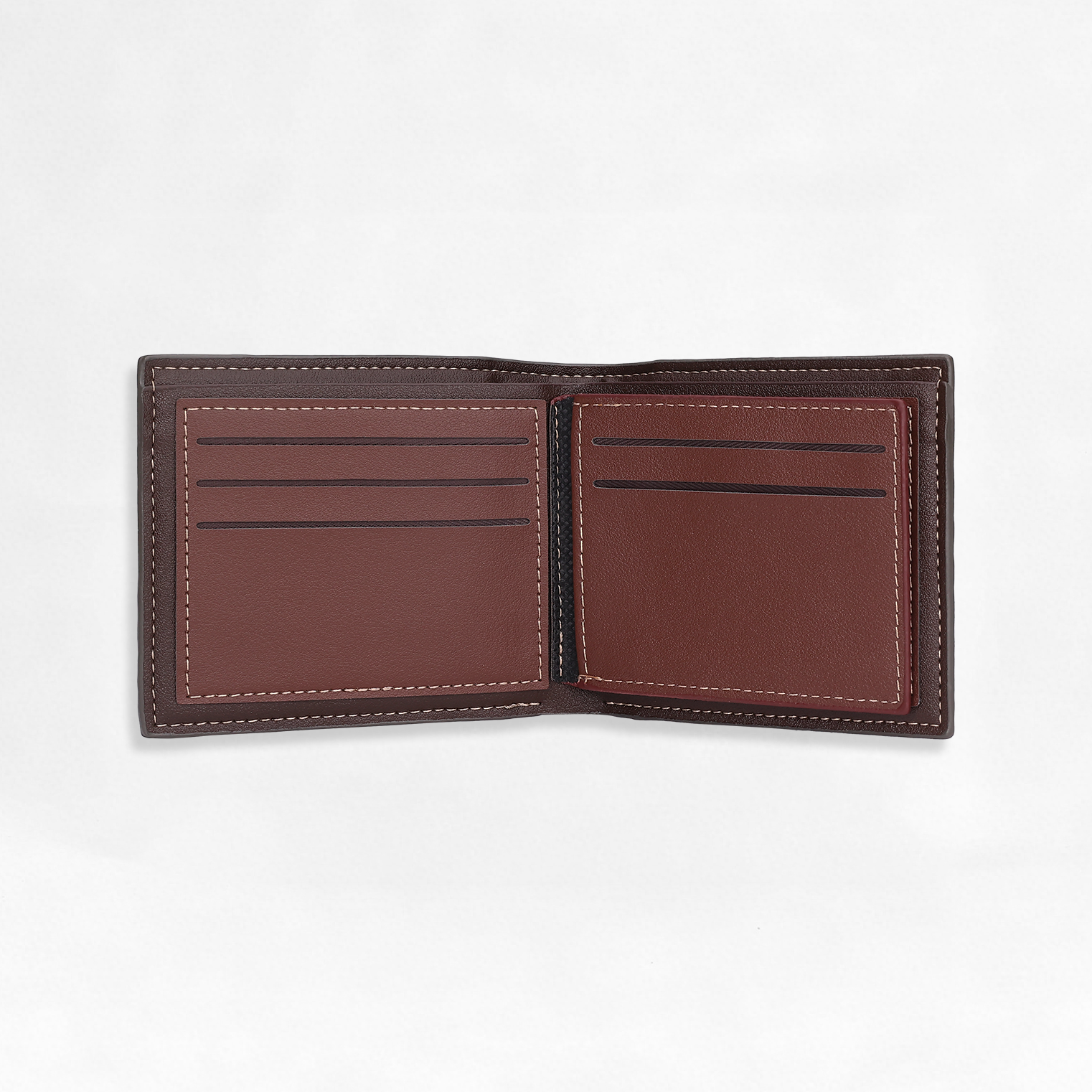 Personalised Name Leather Couple Wallet Engraved Letter And Photo Gift For Him