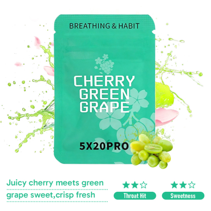 5*20 PRO Breathing Necklace Replacement Cotton Wicks – 18 Flavors, 3 Sticks per Pack