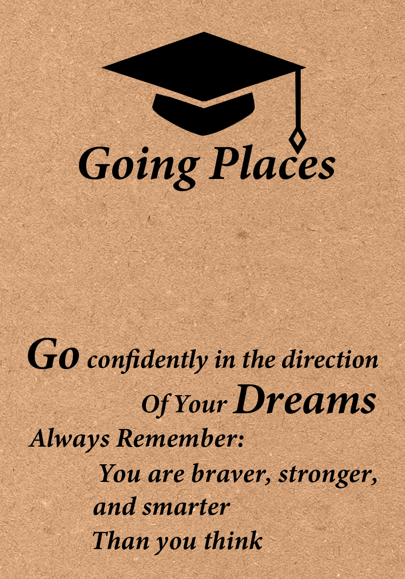 Personalised Graduation Necklace with Name & Birthstone - Graduation Box Set Gift | Jessemade