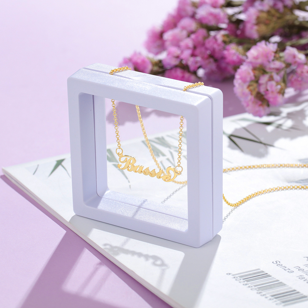 Personalised Necklace Romatic Valentine's Gifts Charm Tiny Necklace