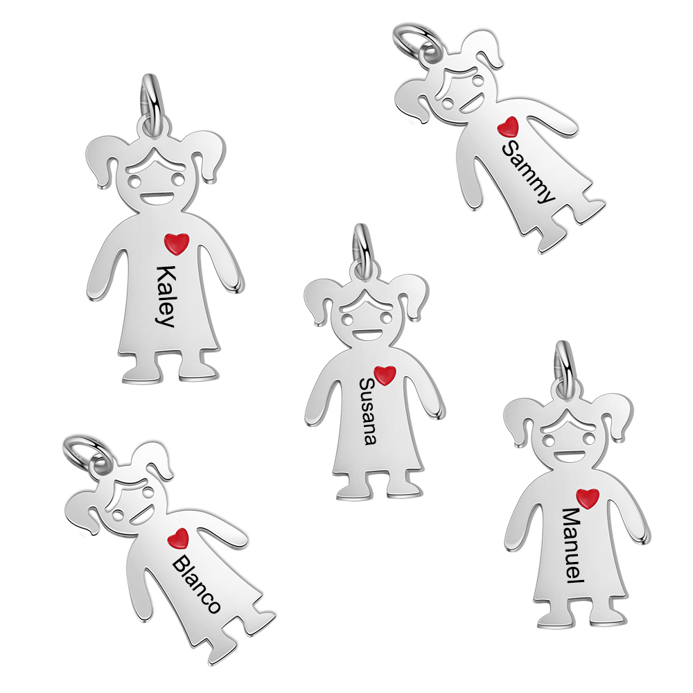 Customized 1 kid Charm