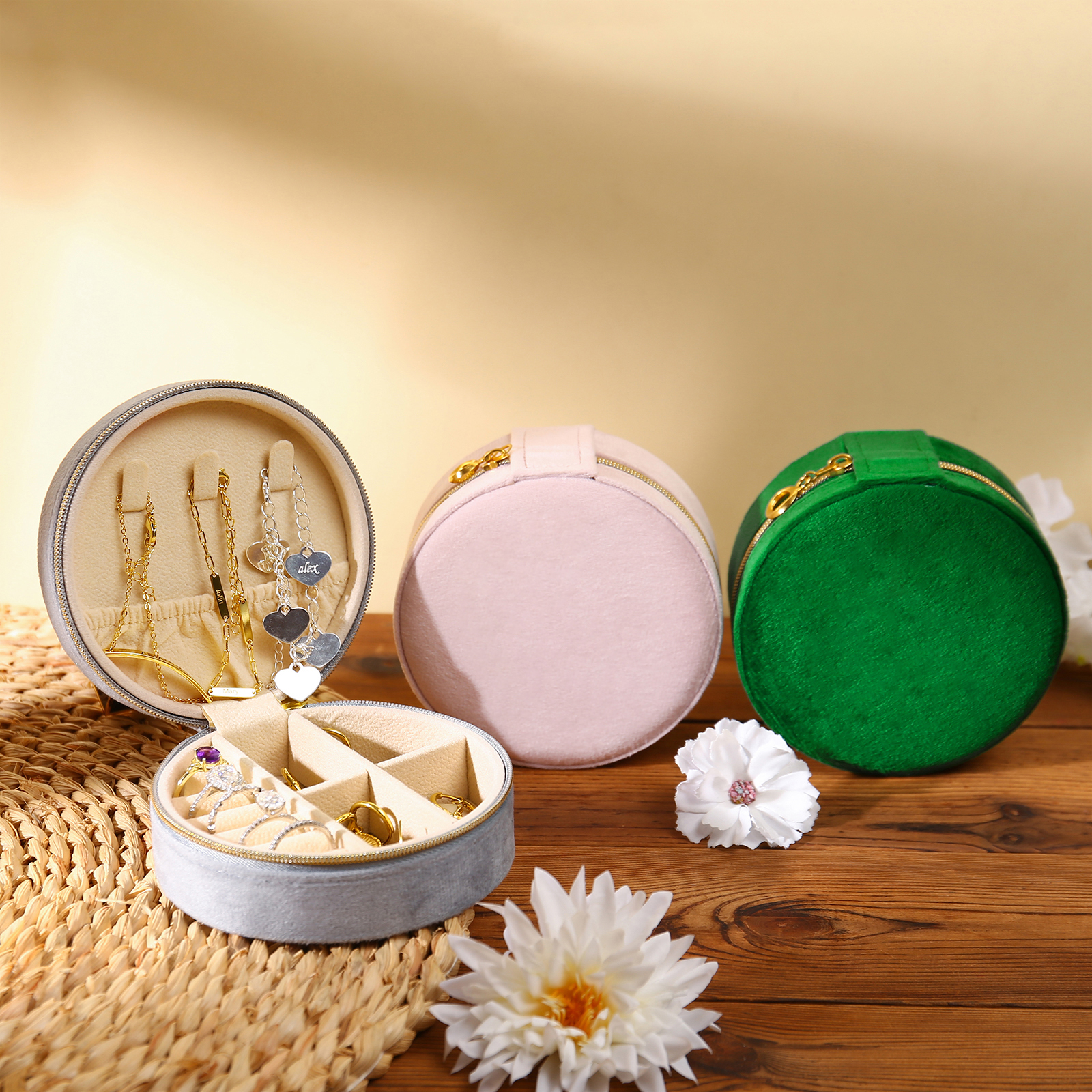 Jewelry Storage Box In Various Colors