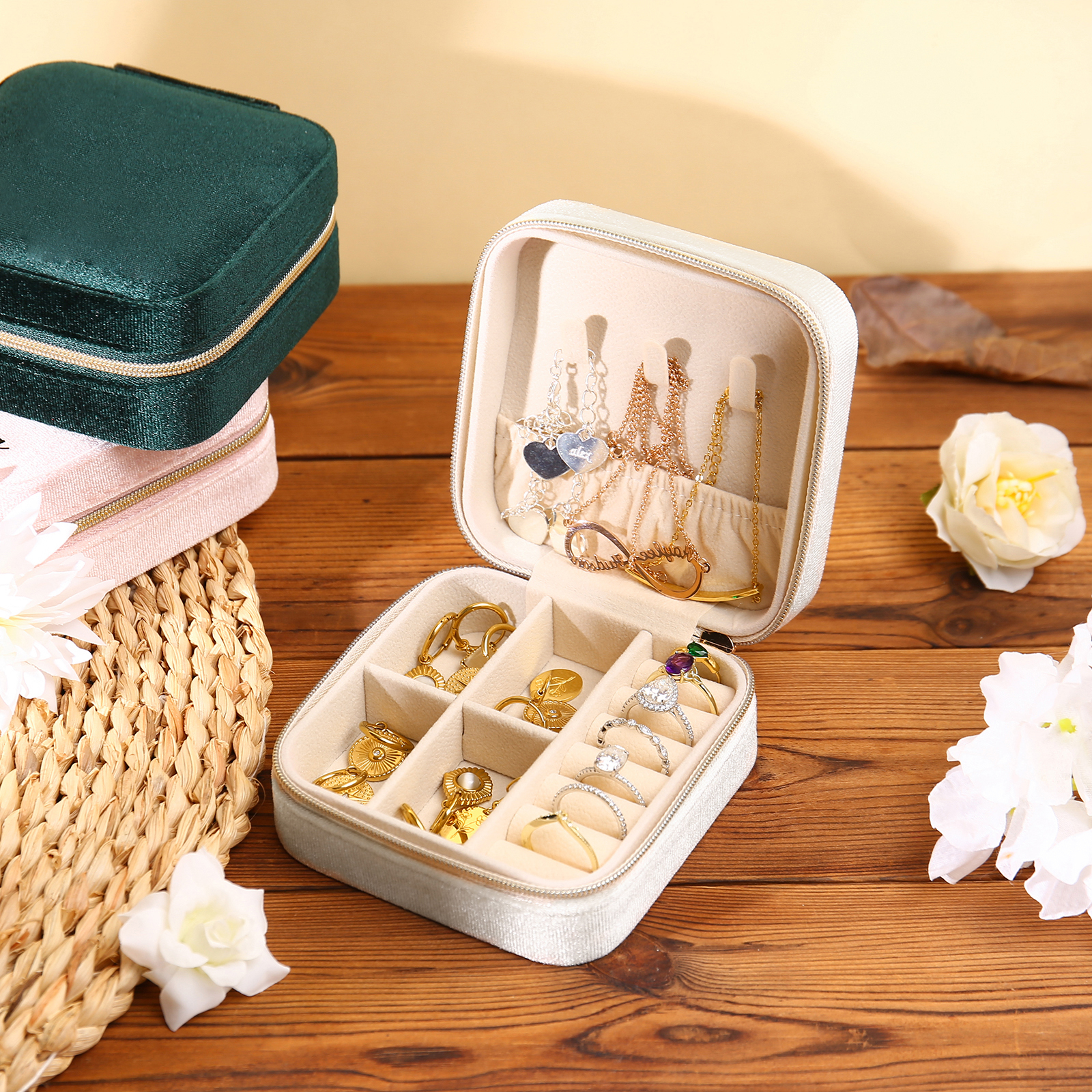 Jewelry Storage Box In Various Colors