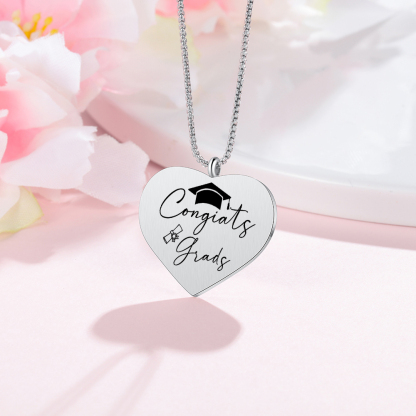 2024 Graduation Gift-Personalised Love Necklace Customized Photo and Name Necklace Gift for Her/Him