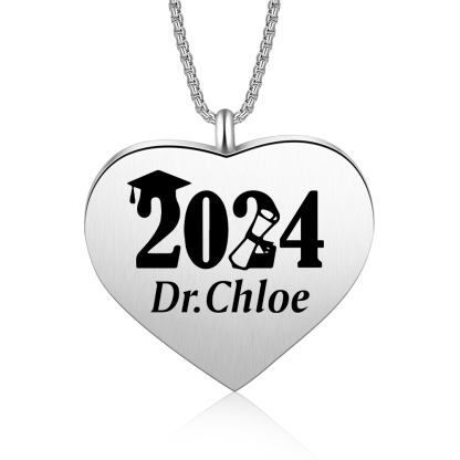 2024 Graduation Gift-Personalised Love Necklace Customized Photo and Name Necklace Gift for Her/Him